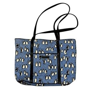 Vera Bradley Penguin Print Tote Bag